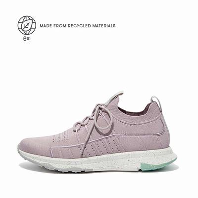 Baskets Fitflop VITAMIN FF E01 Knit Sports Femme Violette | GWJ-653108