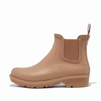 Bottes de Pluie Fitflop WONDERWELLY Chelsea Femme Marron | HNC-154692