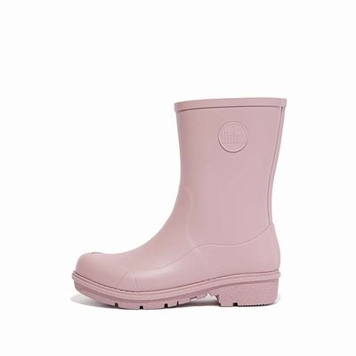 Bottes de Pluie Fitflop WONDERWELLY Short Femme Rose | NXG-364981