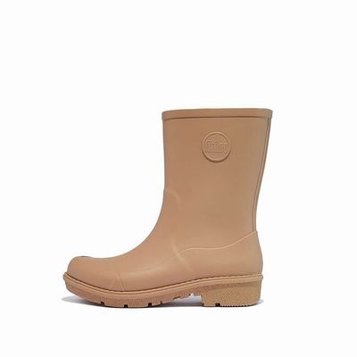 Bottes de Pluie Fitflop WONDERWELLY Short Femme Marron | VOL-723516