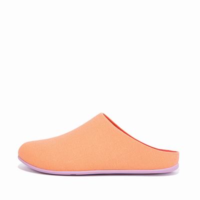 Chaussons Fitflop CHRISSIE X Yinka Ilori Canvas Femme Abricot Orange | IQG-236947