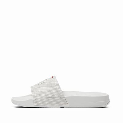 Claquette Fitflop IQUSHION Pool Femme Blanche | ZXH-928154