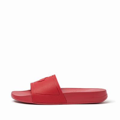 Claquette Fitflop IQUSHION Pool Femme Rouge Foncé | GVE-372908