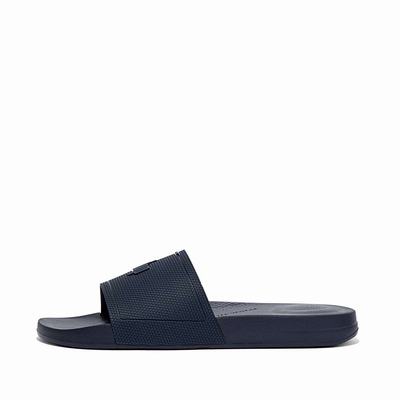 Claquette Fitflop IQUSHION Pool Homme Bleu Marine | YQZ-903152