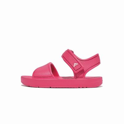 Sandales Fitflop IQUSHION Ergonomic Back-Strap Enfant Rose | ULA-547681