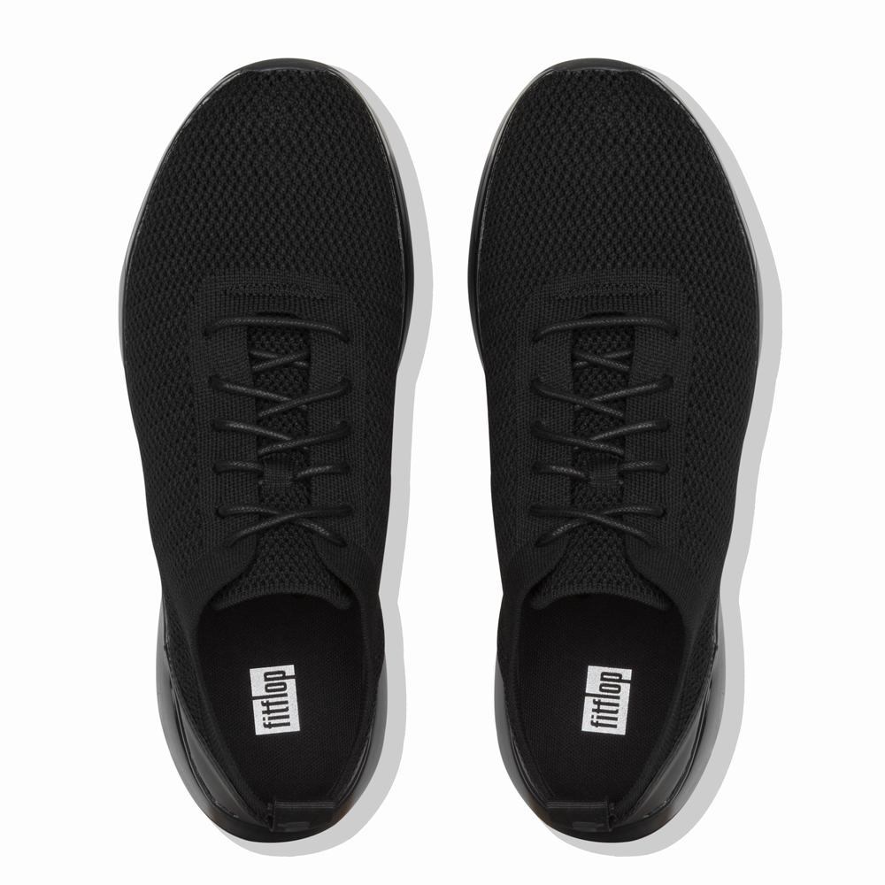 Baskets Fitflop FLEXKNIT Homme Noir | CSD-741263