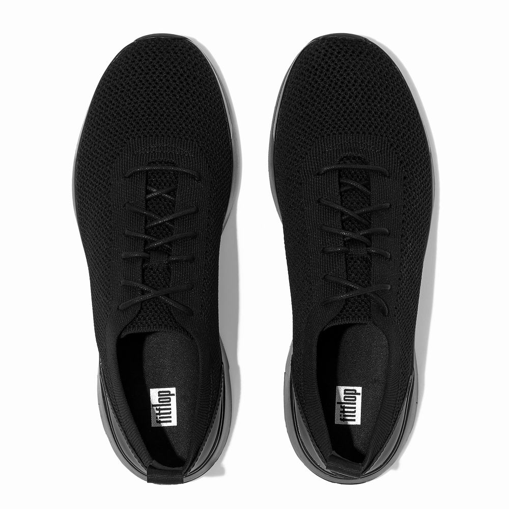 Baskets Fitflop FLEXKNIT Homme Noir | CSD-741263