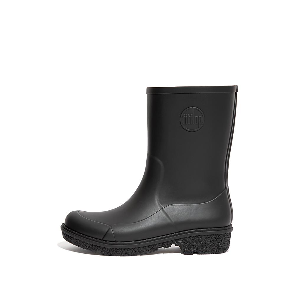 Bottes de Pluie Fitflop WONDERWELLY Short Femme Noir | PFU-789320