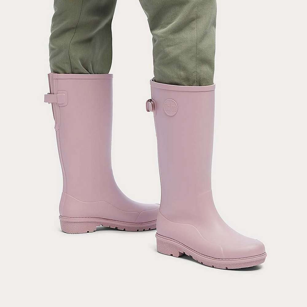 Bottes de Pluie Fitflop WONDERWELLY Tall Femme Rose | QSE-720195