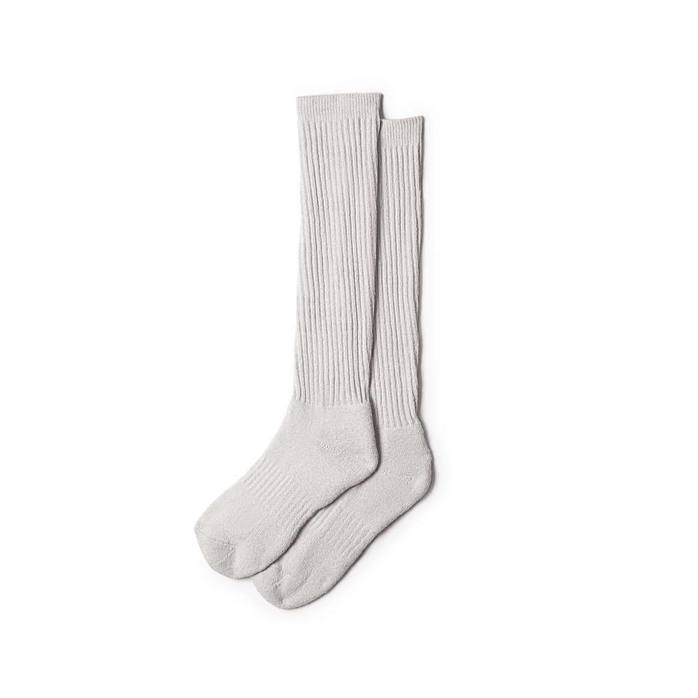 Chaussettes Fitflop BETTER THAN SOCKS Ergonomic Knee 1 Pair Femme Argent | KMY-827604