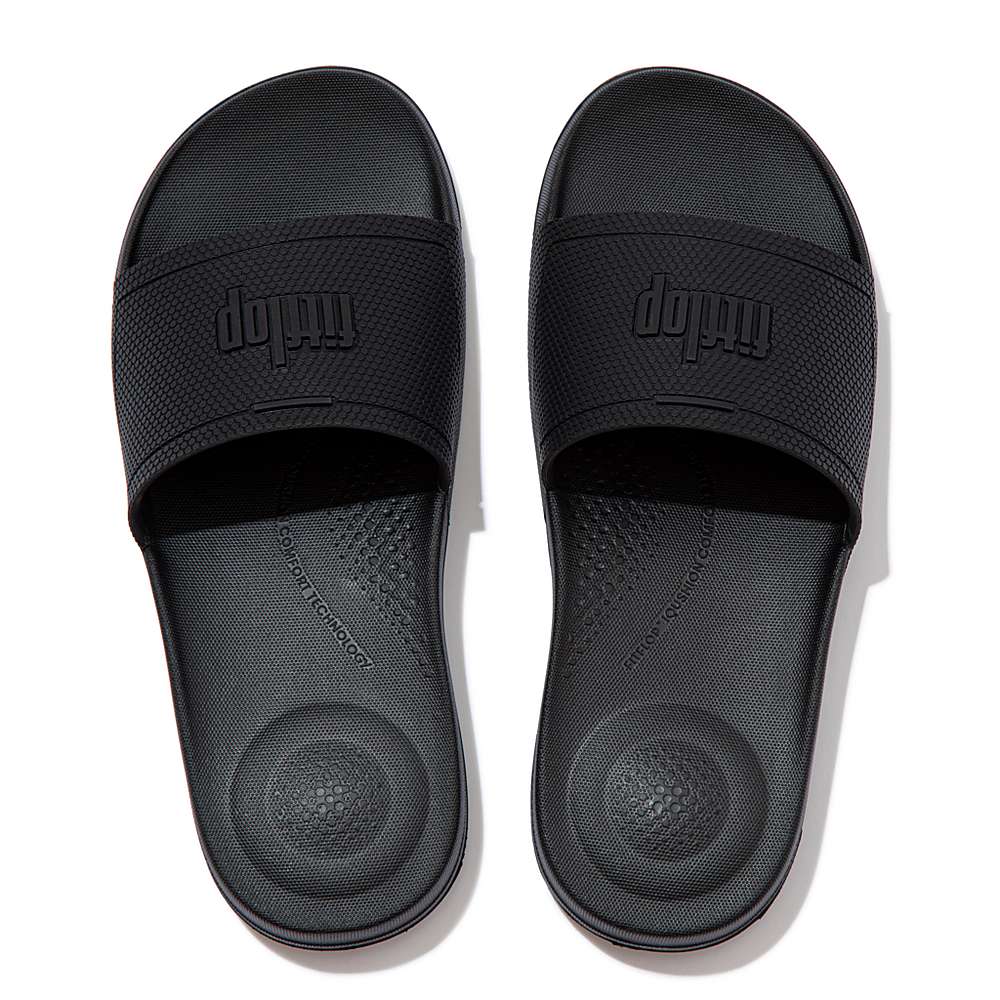 Claquette Fitflop IQUSHION Pool Femme Noir | URB-724106