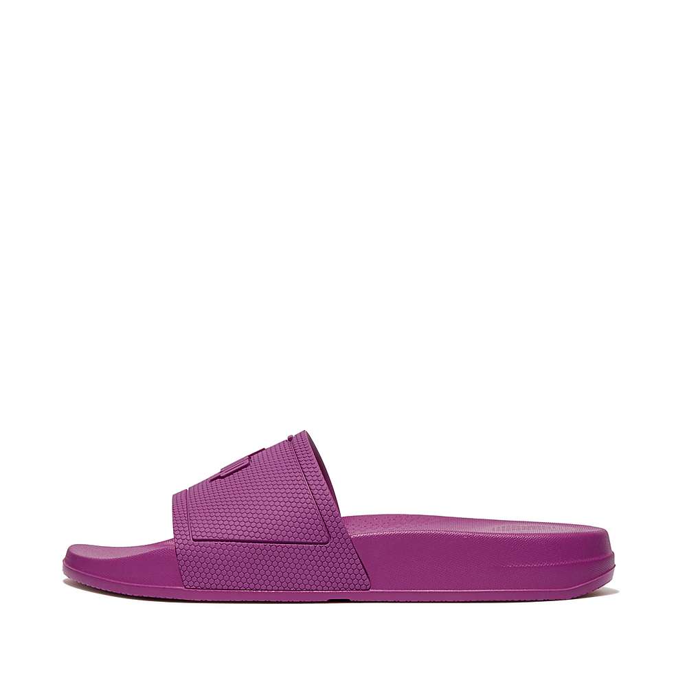 Claquette Fitflop IQUSHION Pool Femme Violette | TNX-978624