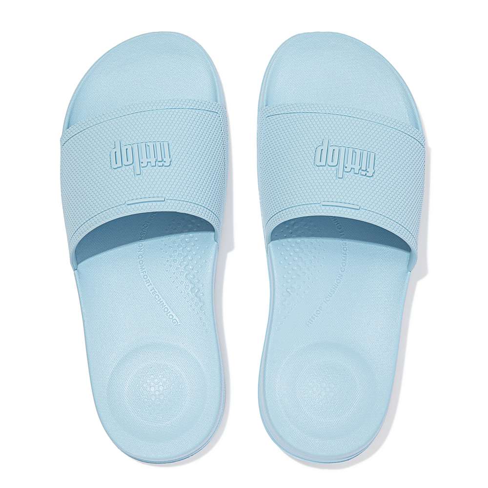 Claquette Fitflop IQUSHION Pool Homme Bleu | RWJ-952037