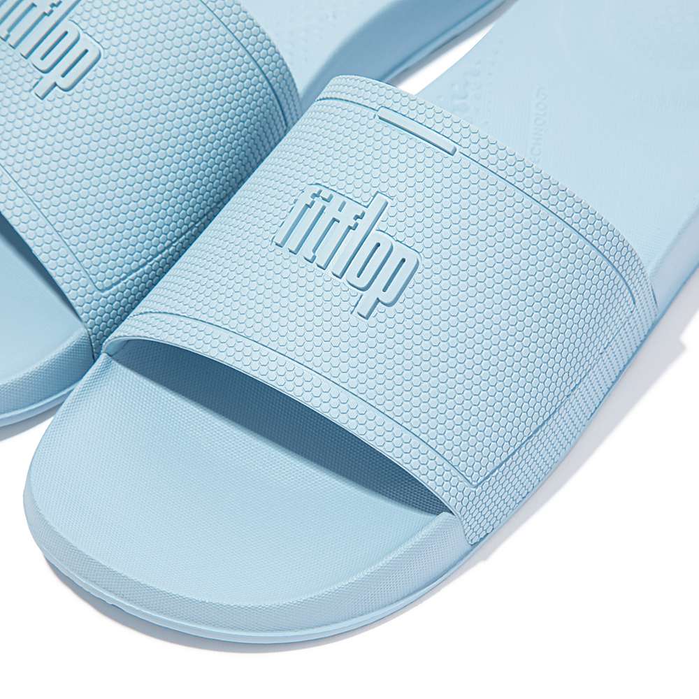 Claquette Fitflop IQUSHION Pool Homme Bleu | RWJ-952037