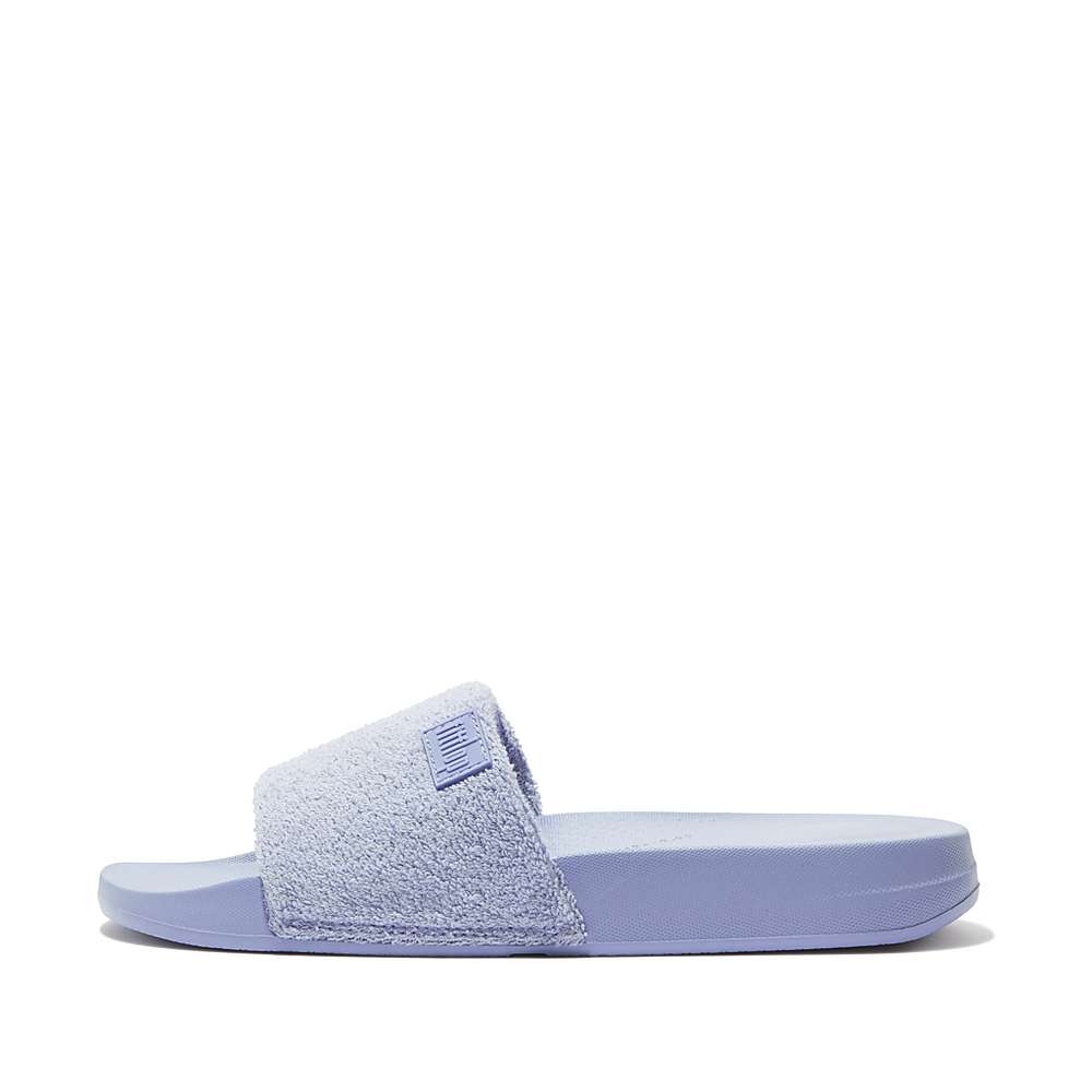 Claquette Fitflop IQUSHION Towelling Femme Lavande | LPN-680924