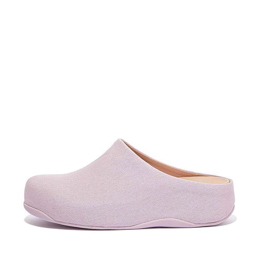 Sabots Fitflop SHUV Canvas Femme Rose | JBI-568371