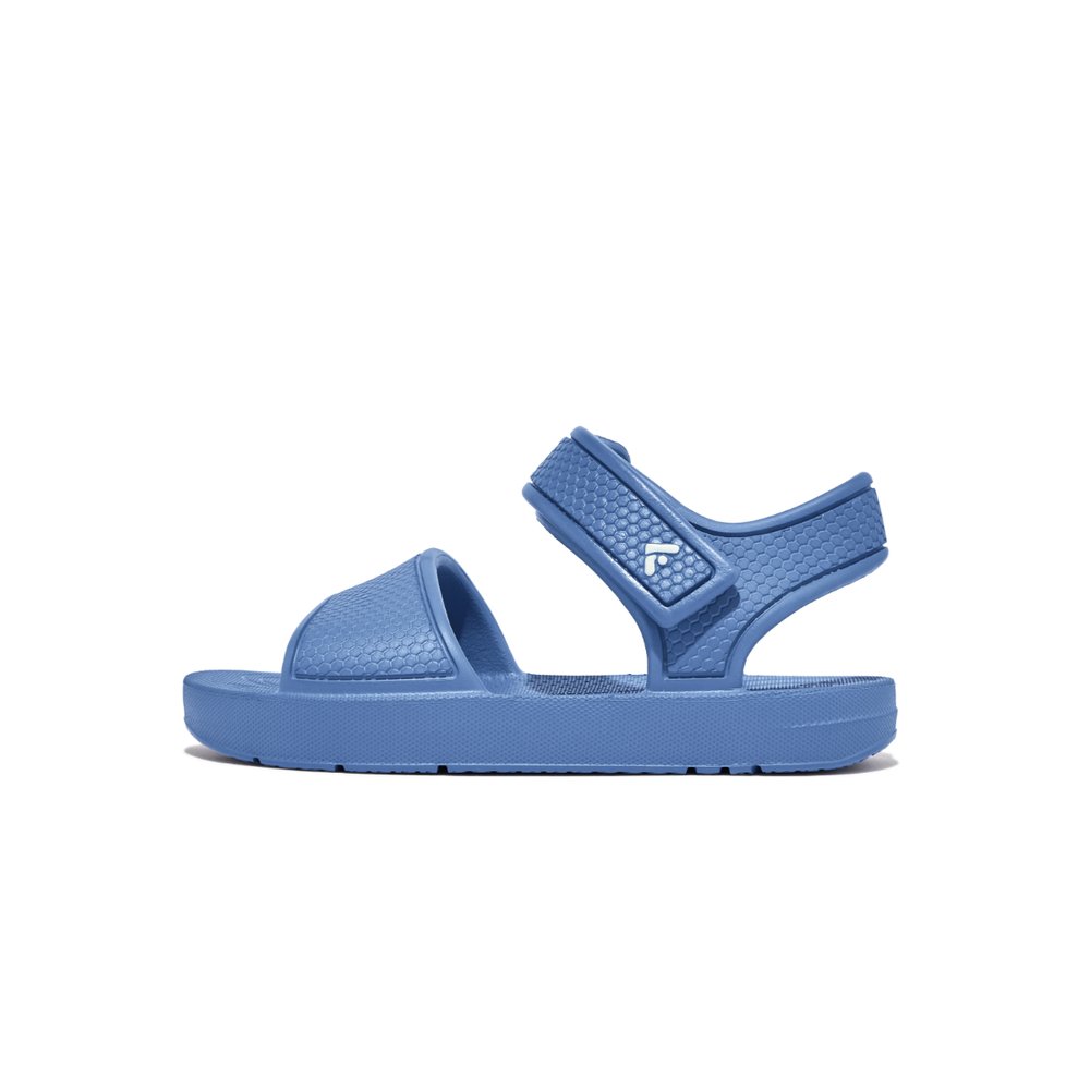 Sandales Fitflop IQUSHION Ergonomic Back-Strap Enfant Bleu | BOE-920478