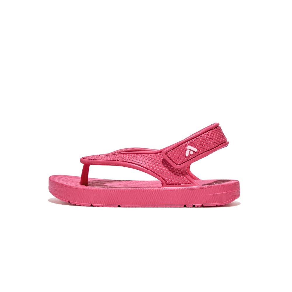 Sandales Fitflop IQUSHION Ergonomic Back-Strap Enfant Rose | GWA-183609