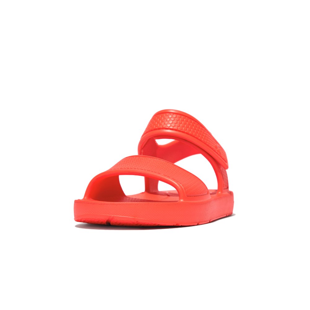 Sandales Fitflop IQUSHION Ergonomic Back-Strap Enfant Orange | QZG-302918