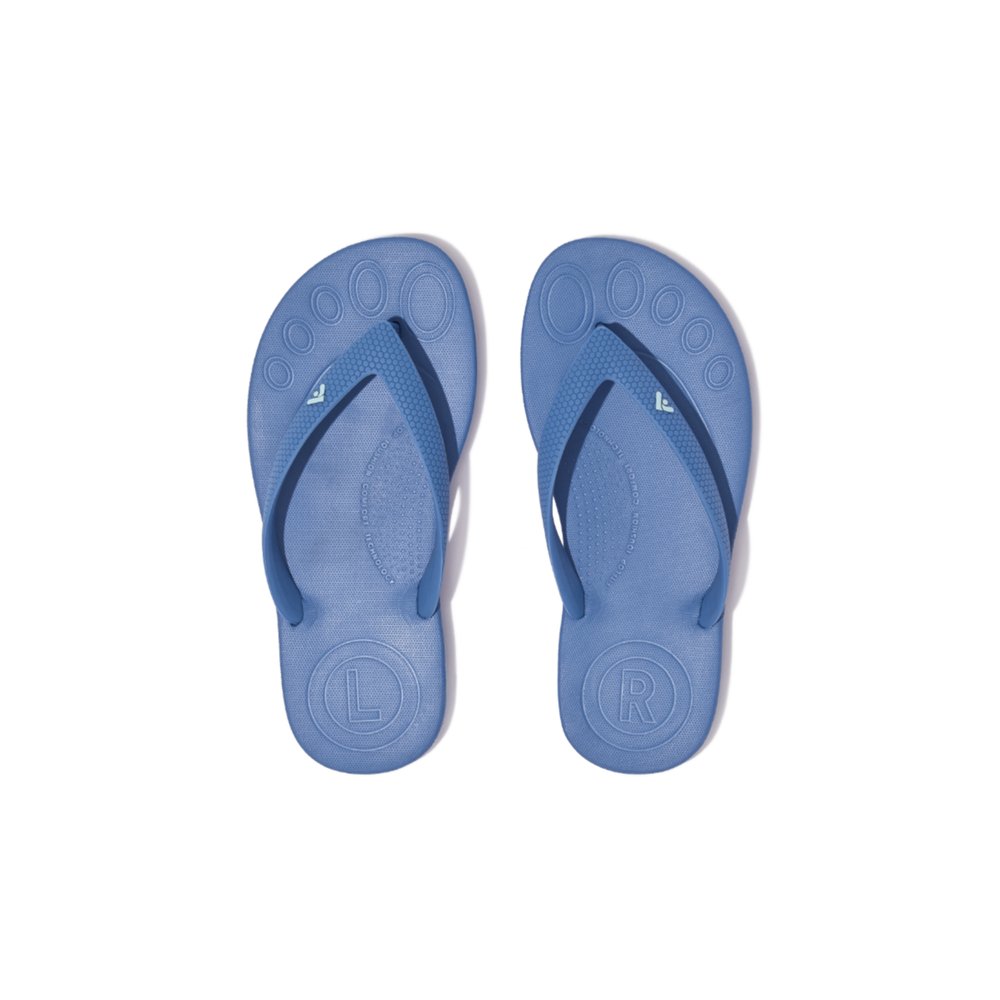 Sandales Fitflop IQUSHION Ergonomic Enfant Bleu | BRM-104635