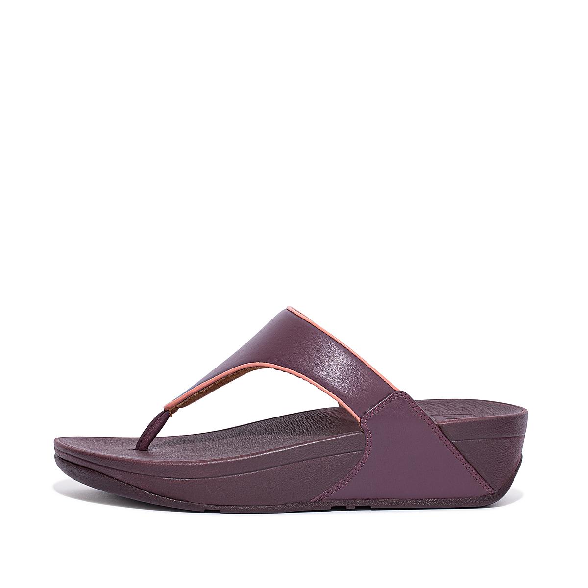 Sandales Fitflop LULU Pop Binding Toe-Post Femme Violette | KBL-479312