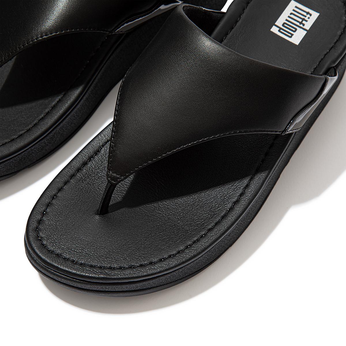 Sandales Fitflop MYLA Toe-Thongs Femme Noir | AMO-237908