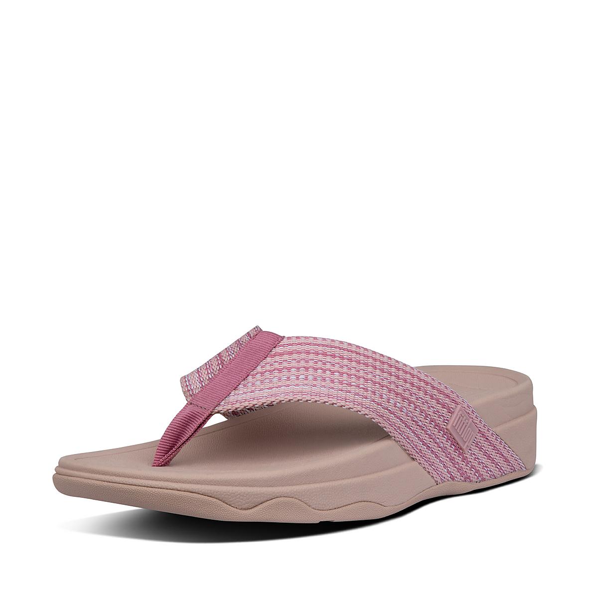 Sandales Fitflop SURFA Toe-Post Femme Rose | PUO-827506