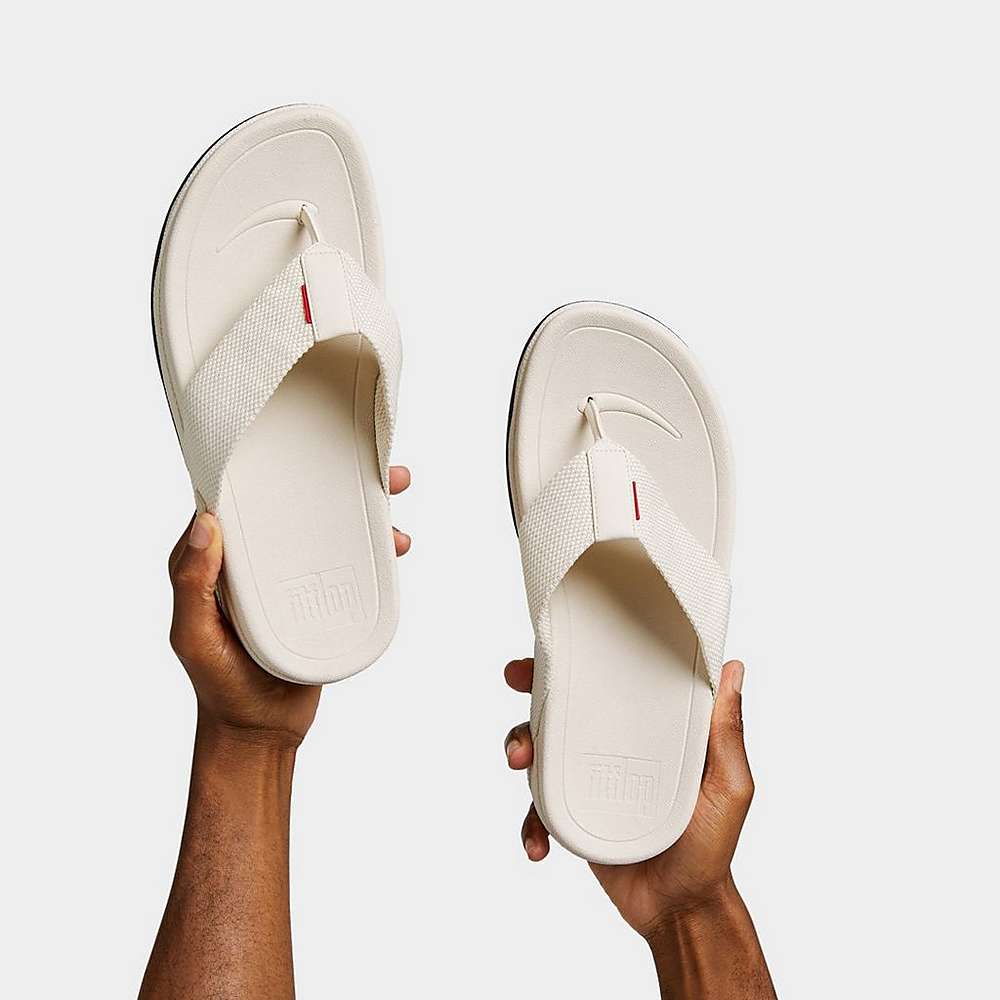 Sandales Fitflop SURFER Toe-Post Homme Beige | OSJ-972614